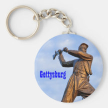 Gettysburg Statue IV Keychain