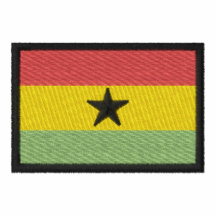 Ghana Embroidered Polo Shirt