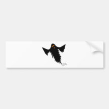 Ghost Bumper Sticker