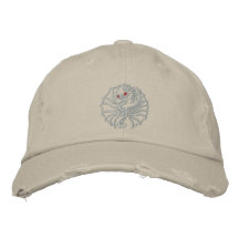 Ghost Dragon Embroidered Baseball Caps