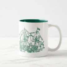 Ghost Ship Coffee Mugs