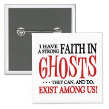 Ghosts Exist Pins