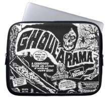 GHOUL-A-RAMA LAP TOP SLEEVE LAPTOP SLEEVE