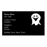Ghoul. Black and White. Business Card