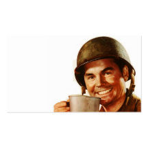 GI Cuppa Joe Business Cards