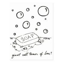 Giant Cell Tumour postcard postcards