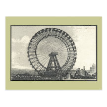 Giant Ferris Wheel LONDON Post Card
