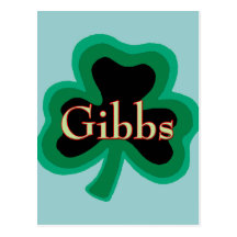 Gibbs Family Post Card