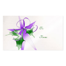 Gift Cards Christmas Business Card