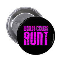 Gifts for Cool Aunts : Pink Worlds Coolest Aunt