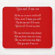 gifts for lovers-mousepads