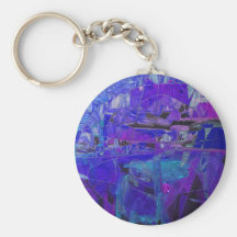 Gilded abstract 02 key chains