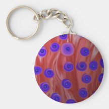 Gilded Dots 02 Keychain