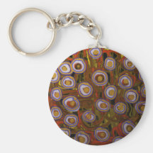 Gilded Dots 03.png Key Chain