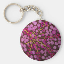 Gilded Flowers Keychain