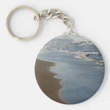 Gilded Horsfall Beach, Oregon Keychain