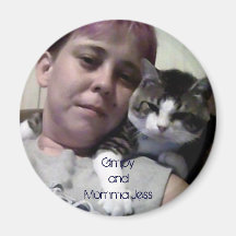 Gimpy and Momma Jess Button Magnets