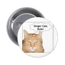 Ginger Cats Rule! Buttons