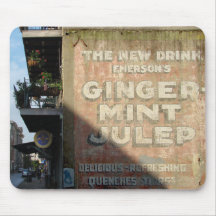 Ginger-Mint Julep wall Mousepad