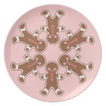 Gingerbread Boys Plate