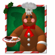 Gingerbread Family: Little Baker Photo Sculpture