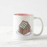 gingerbread house, gingerbread house coffee mugs