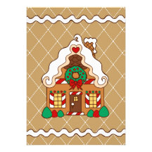 Gingerbread House Invitations