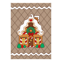 Gingerbread House Invitations