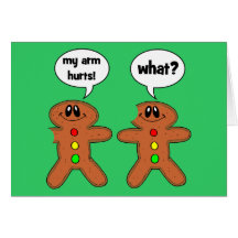 gingerbread man cards