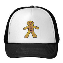 gingerbreadman mesh hats