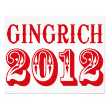 GINGRICH 2012 T-SHIRT INVITES