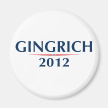 GINGRICH 2012 (v102) Refrigerator Magnet