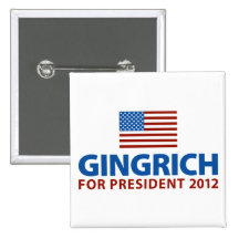 Gingrich for President Buttons