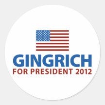 Gingrich for President Stickers