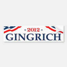 Gingrich President 2012 (v105) Bumper Stickers
