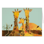 Giraffe: Blank Card