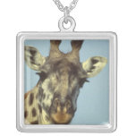Giraffe Design Sterling Silver Necklace