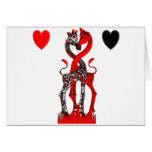 Giraffe Love - Passionate Red Cards