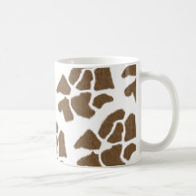 Giraffe Pattern Coffee Mugs