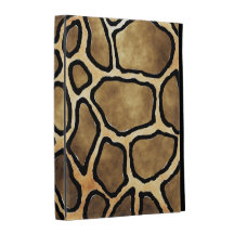 GIRAFFE PATTERN iPad Folio Case