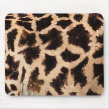 Giraffe Pattern Mousepad