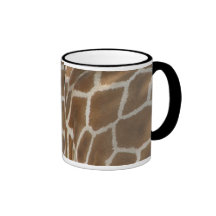 Giraffe Patterned Coffee Mug