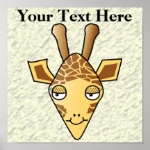 Giraffe Poster