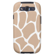 Giraffe Print Pattern in Beige.