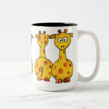 GIRAFFES COFFEE MUG
