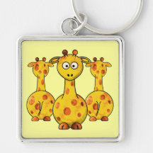 GIRAFFES KEY CHAINS