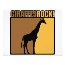 Giraffes Rock! Invite