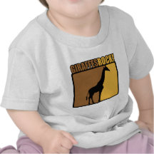 Giraffes Rock! Tees