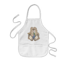 Girl Bunny Rabbit Apron