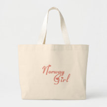 Girl from Norway Tote Bag